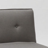 Divano letto in tessuto 2 posti per salotto e soggiorno design Larimar