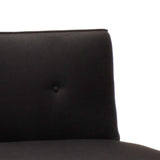 Divano letto in tessuto 2 posti per salotto e soggiorno design Larimar