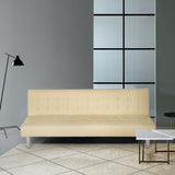 Divano letto 2 posti in similpelle reclinabile design moderno