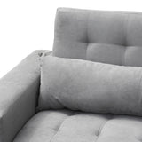 Divano letto schienale reclinabile + cuscini matrimoniale