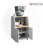 Vicco Armadio da cucina armadio per il microonde Credenza Elio su rotelle