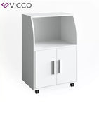 Vicco Armadio da cucina armadio per il microonde Credenza Elio su rotelle