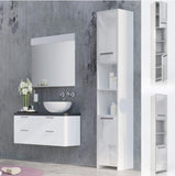 Armadio complementare VICCO scaffale per lavatrice mobile da bagno armadio