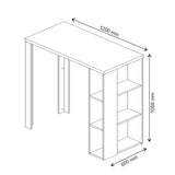Tavolino bar Bancone da bar Bianco