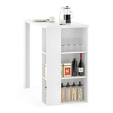 Tavolino bar Bancone da bar Bianco