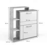 Scarpiera Cassettiera per scarpe Scaffale Cassettiera