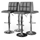 Sgabello da bar grigio Set di 2