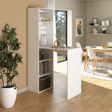 Tavolo da Bar con Mobiletto Alto Elegante