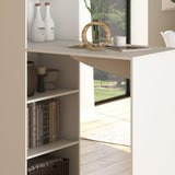 Tavolo da Bar con Mobiletto Alto Elegante