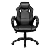 Sedia Poltrona Da Ufficio Direzionale Ruote Girevoli Sportiva Racer Gaming Nero