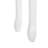 [en.casa] Tavolo Consolle Vintage con 3 Cassetti 78x100x35 cm da Salotto Bianco