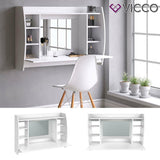 VICCO Toeletta Trucco Tavolo MAX Cosmetici Tavolino Specchio bianco