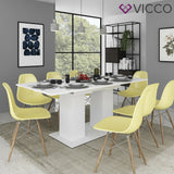 Vicco Tavolo da pranzo DIX 90 x 140cm - 180 cm Tavolo per sala da pranzo