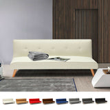 Divano letto in tessuto 2 posti per salotto e soggiorno design Larimar