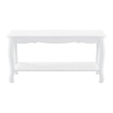 Tavolino da Salotto Bianco Shabby Tavolo Tabella Del Sofà