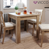 Tavolo da cucina Namos 80x80cm sonoma piccolo quadrato Vicco