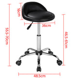 Sgabello Sedia Girevole con Ruote
