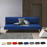 Divano letto in tessuto 2 posti per salotto e soggiorno design Larimar