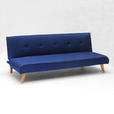 Divano letto in tessuto 2 posti per salotto e soggiorno design Larimar