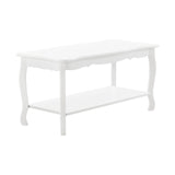 Tavolino da Salotto Bianco Shabby Tavolo Tabella Del Sofà
