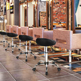 Sgabello Sedia Girevole con Ruote