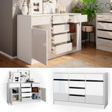 Comodino Credenza Credenza Sherry Credenza Cassetti Armadietto multiuso Vicco