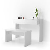 Coiffeuse Azur sgabello tavolino toilette tavolino Viola