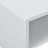 Tavolino da Salotto Bianco Tavolo Tabella Del Sofà Kaffee-Tisch con Ripiano