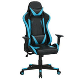 Sedia Gaming Poltrona Ufficio Ergonomica Girevole Reclinabile 180° Portata 150kg