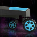 Sedia Gaming Poltrona Ufficio Ergonomica Girevole Reclinabile 180° Portata 150kg