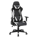 Sedia Gaming Poltrona Ufficio Ergonomica Reclinabile 180° Girevole Portata 150kg