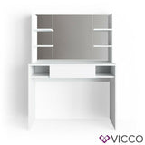 VICCO Toeletta da trucco DAENERYS Bianco Toilette Toeletta make-up Specchio