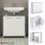 Vicco Mobile sottolavabo Kiko Armadietto per lavandino Cemento