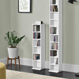 CASA LIBRERIA CD SCAFFALE SCAFFALE SCAFFALE conservazione 6 SCOMPARTI BIANCO