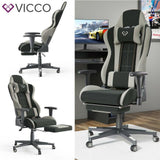 VICCO Sedia da gioco ALPHA Racing Sedia Poltrona Sedia per ufficio Poltrona capo