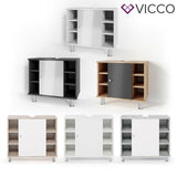 Vicco Credenza di base per lavamano Fynn Armadietto per bagno Scaffale per bagno