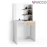 Vicco Toeletta Dekos Tavolo da trucco Specchiera Toilette bianco sonoma