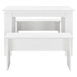 Tavolo con 2 panche tavolo sala da Pranzo Gruppo Salotto Sala da pranzo set da tavola