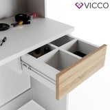 Vicco Toeletta Dekos Tavolo da trucco Specchiera Toilette bianco sonoma