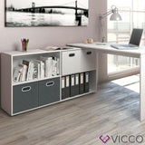 VICCO Scrivania ad angolo - Computer Tavolo per ufficio PC Scrivania