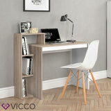 Scrivania Leo Scrivania Mensola Tavolo PC Scaffale Bianco Sonoma