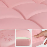 Sedia Ufficio Poltrona Girevole Rotelle Imbottita Ecopelle Regolabile in Altezza