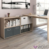 VICCO Scrivania ad angolo FLEXPLUS - Computer Tavolo per ufficio PC Scrivania