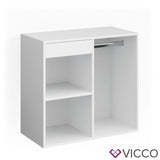 Vicco Scaffale da servizio Scaffale accostabile per toeletta da trucco Isabelle