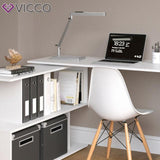 Scrivania ad angolo VICCO Tavolo per PC Tavolo da Lavoro Computer Uffici