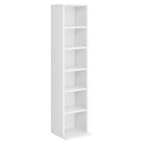 CASA LIBRERIA CD SCAFFALE SCAFFALE SCAFFALE conservazione 6 SCOMPARTI BIANCO