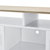 Vicco tavolo TV moderno e decorativo Board televisore ARMADIO SOTTO ARMADIETTO Bianco