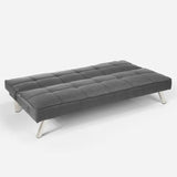 Divano letto in tessuto con porta USB e gambe in metallo design Astralis