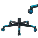 Vicco Sedia Poltrona Gaming Scrivana Ufficio Casa Reclinabile Girevole Direzionale Blu