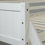 Letto Alto Letto a castello doppio bastone letto 90x200